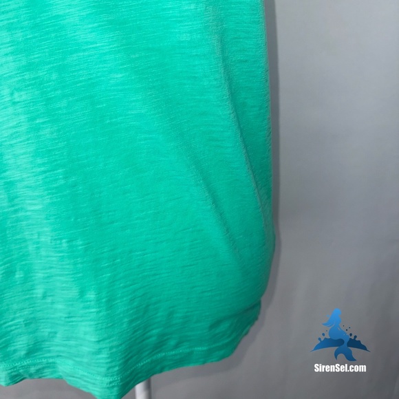1166 J. Crew Zipperback Tank - Size S - Green - Picture 6 of 13